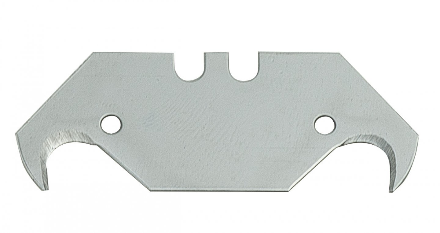 Hook-shaped spare blades