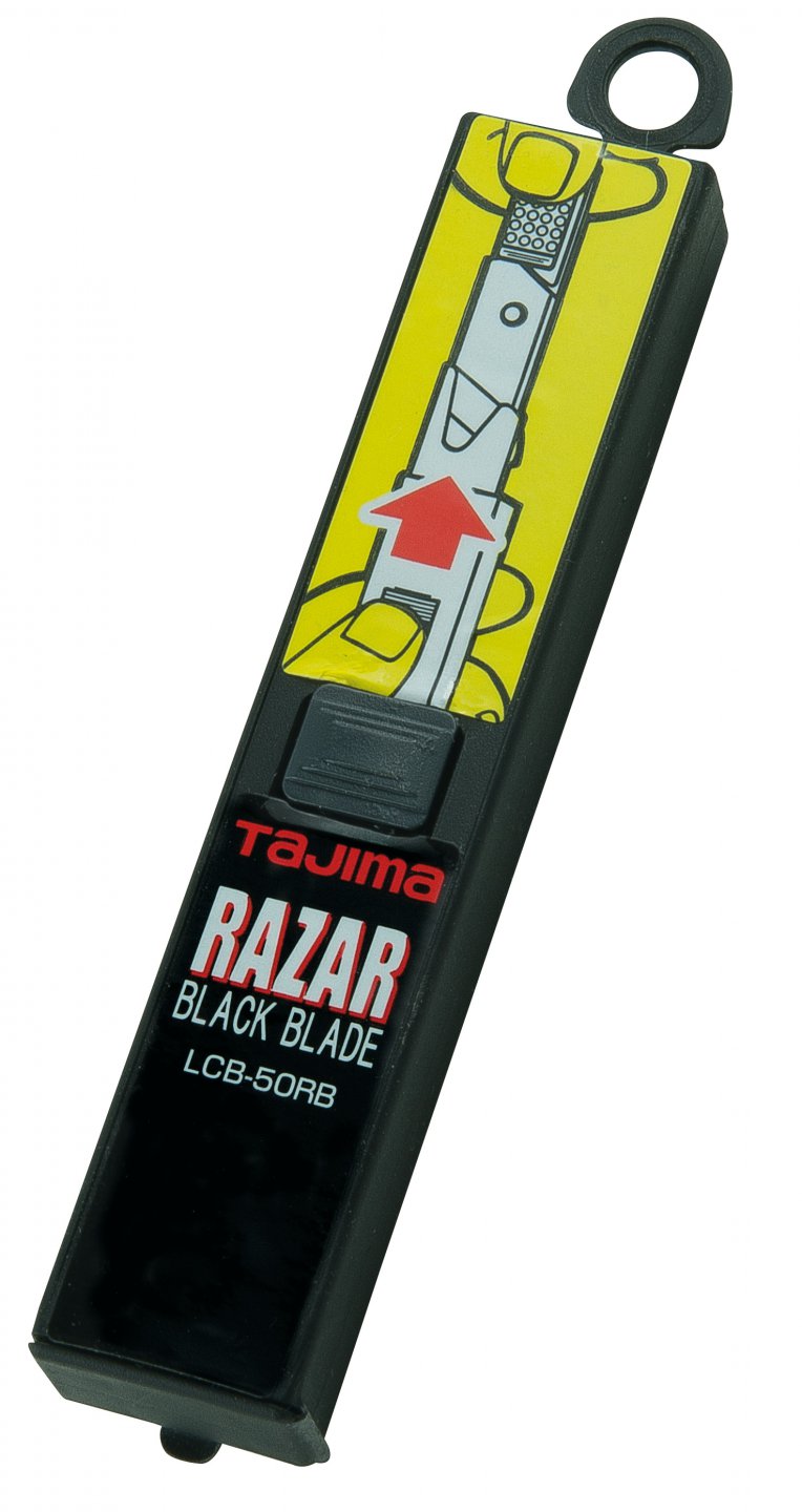 Tajima® razar black spare blades  for cutter 18 mm 03