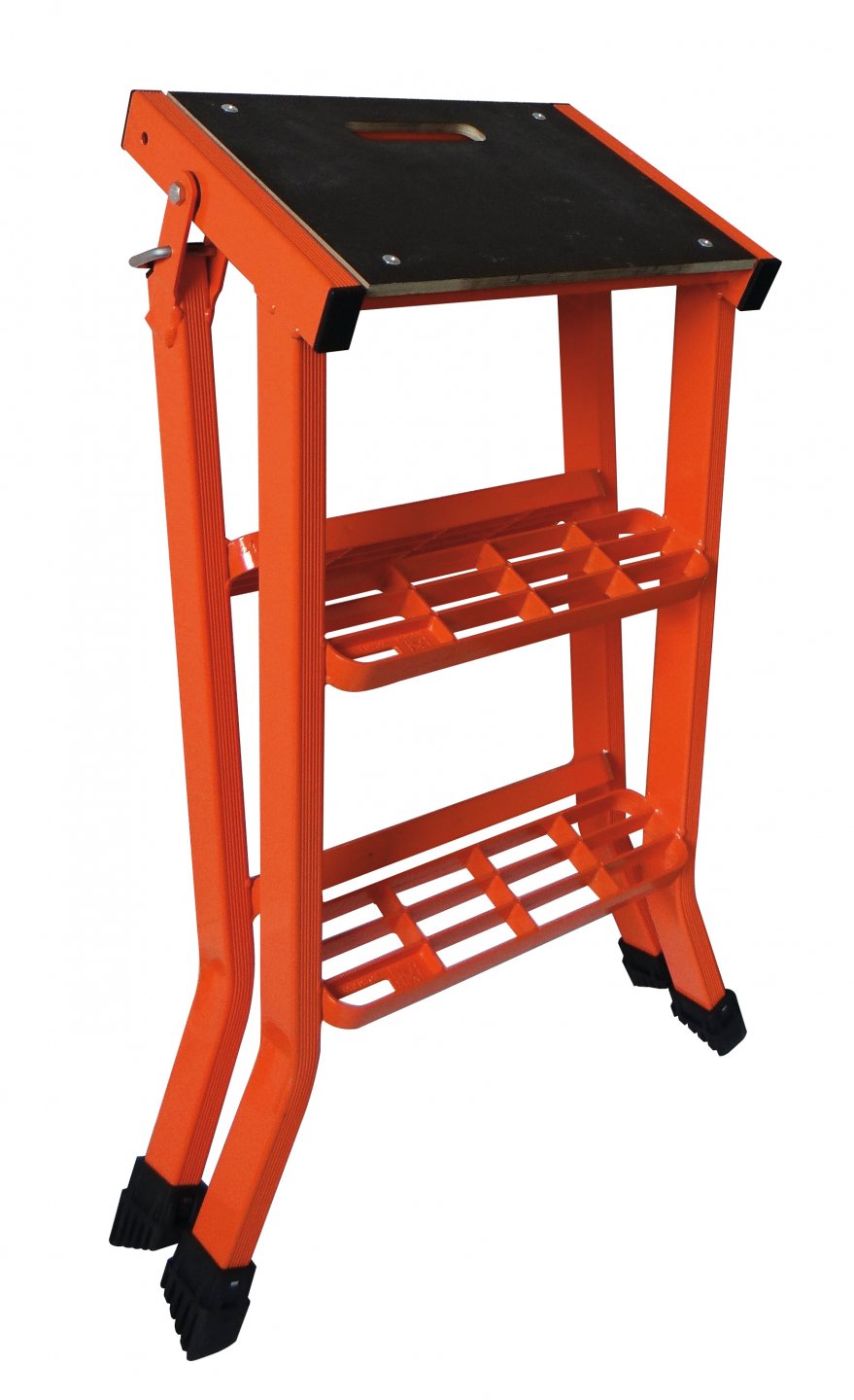 Aluminium folding step-stool 03