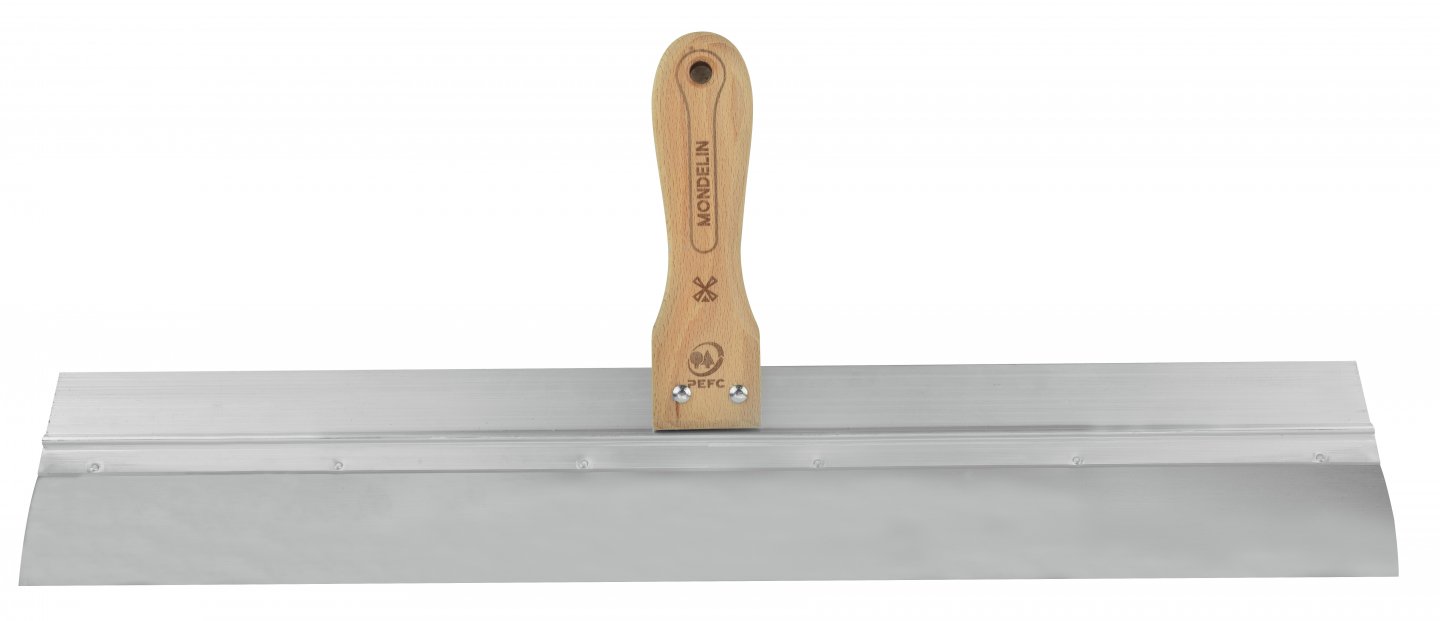 Coating knife - wooden handle