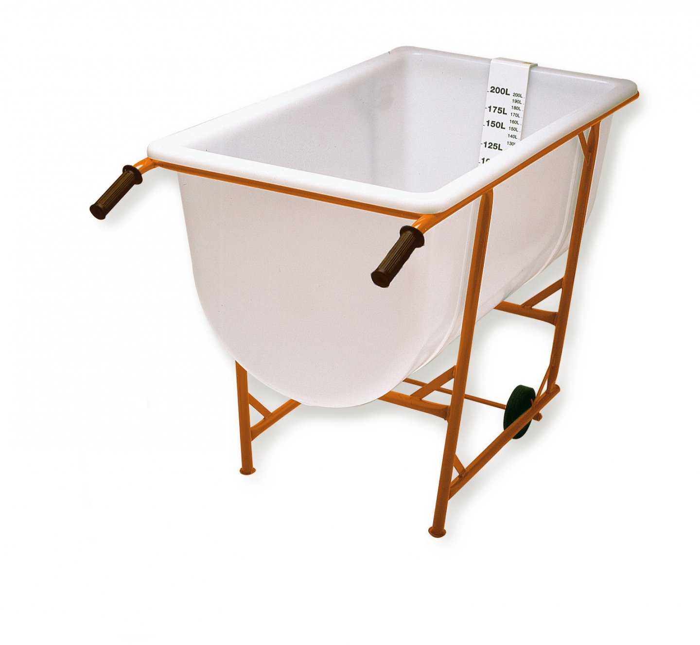 Plasterer's trough 210l with base