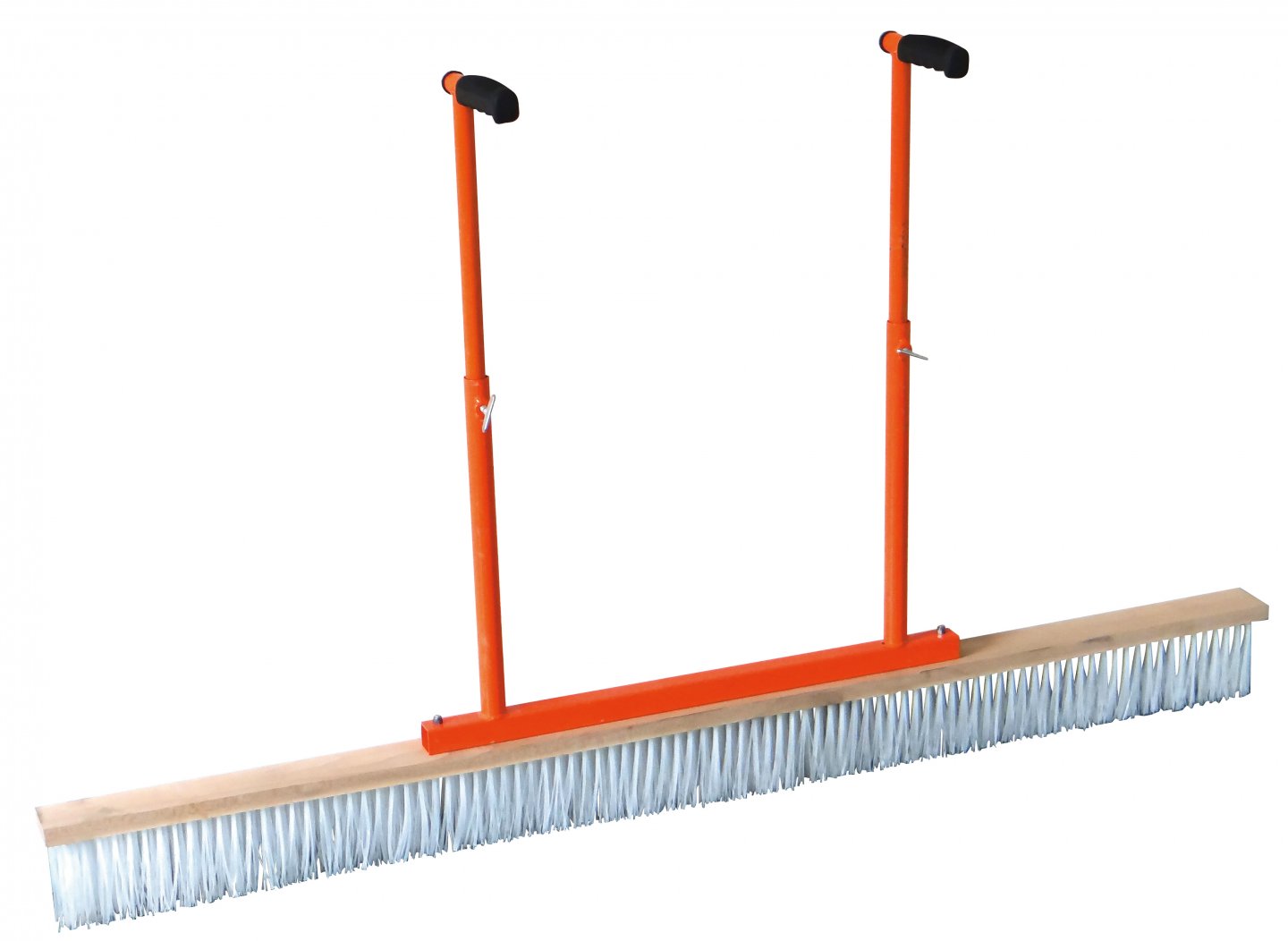 Bubble release broom