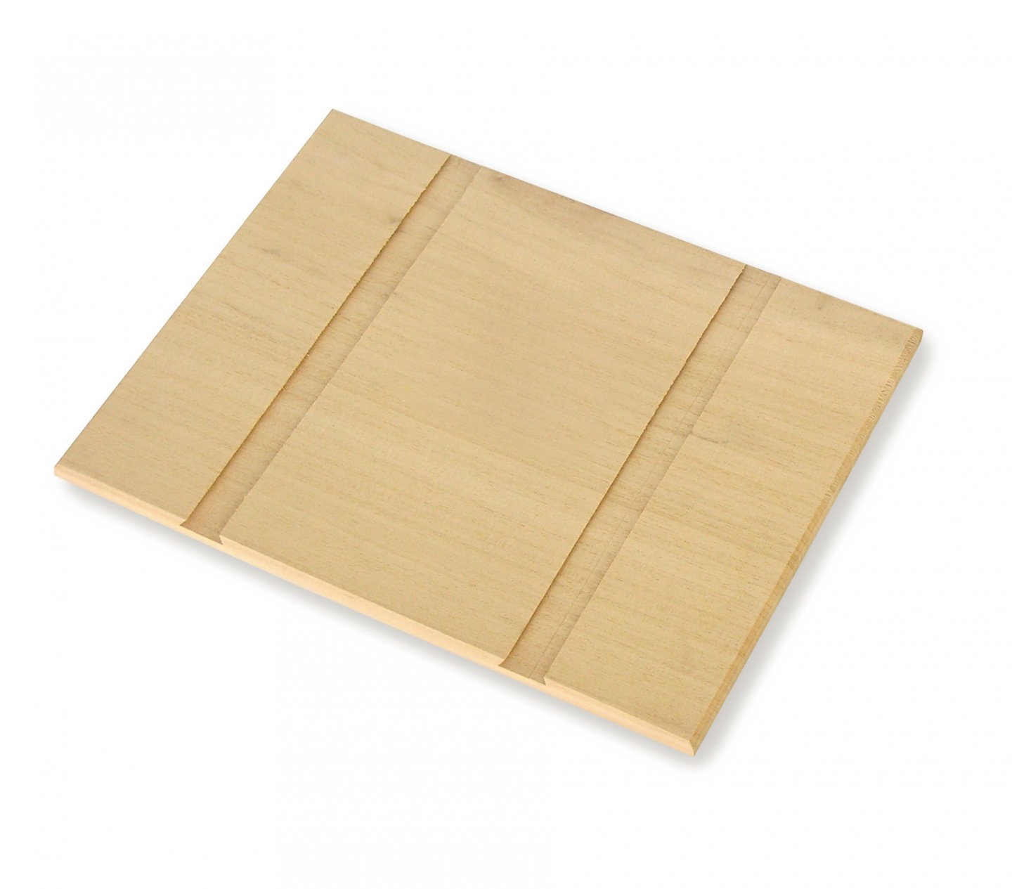 Spare tray for rectangular wooden float