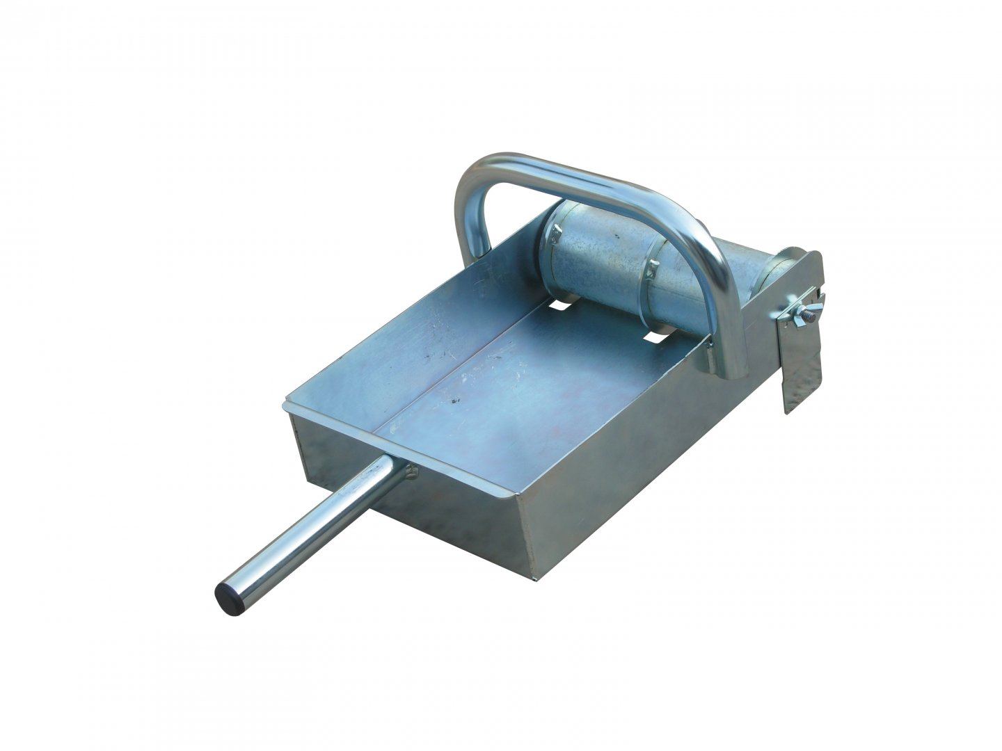 Glue applicator roller for rectified concrete blocks