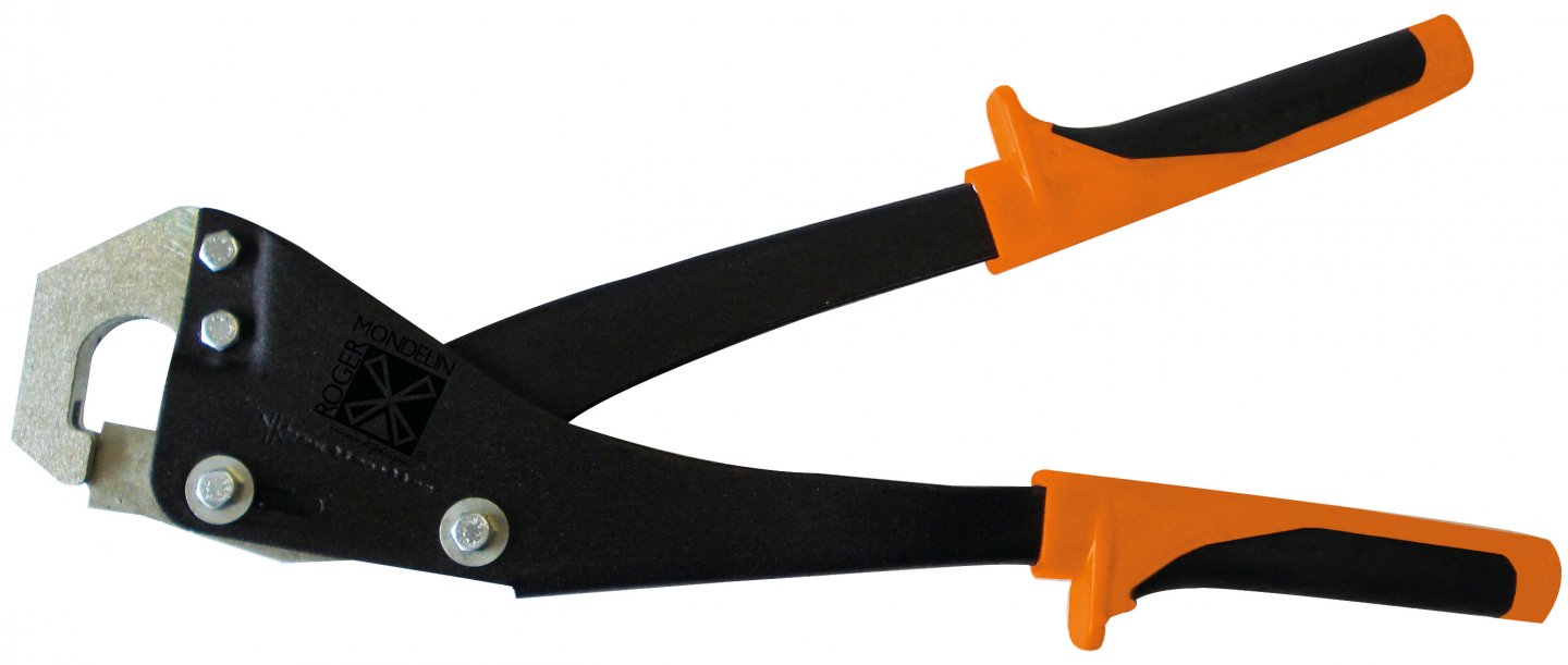 Profile stapling pliers