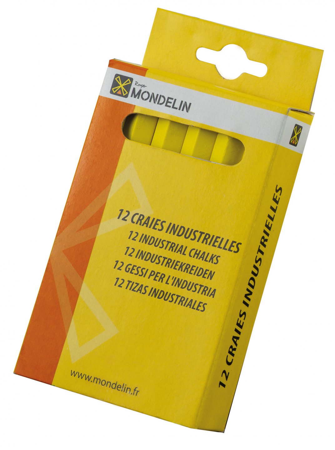 12 yellow chalk sticks 02
