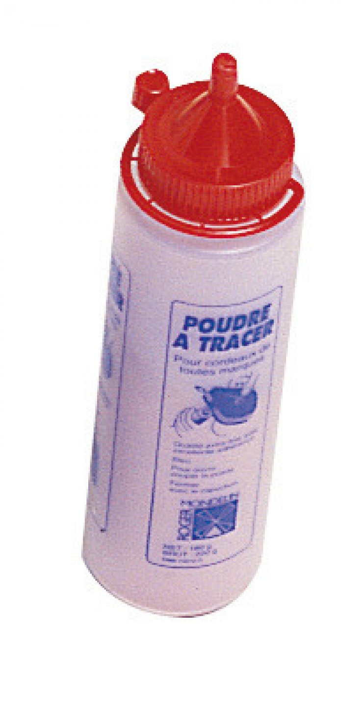 Red chalk line powder