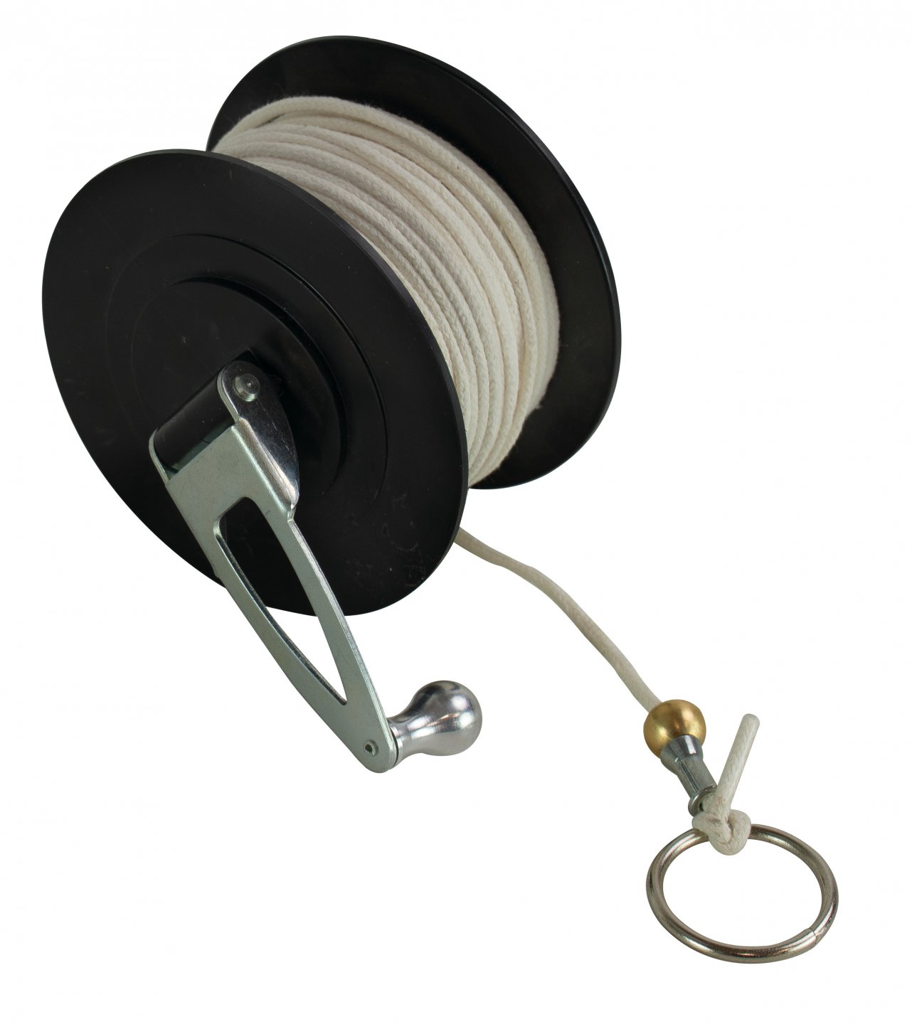 Spare line on a reel