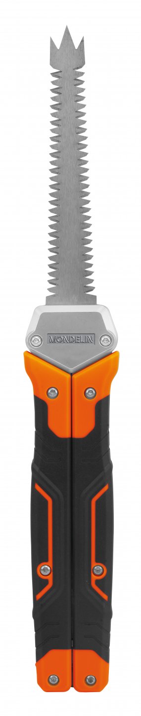 Reciprocating saw with retractable blade