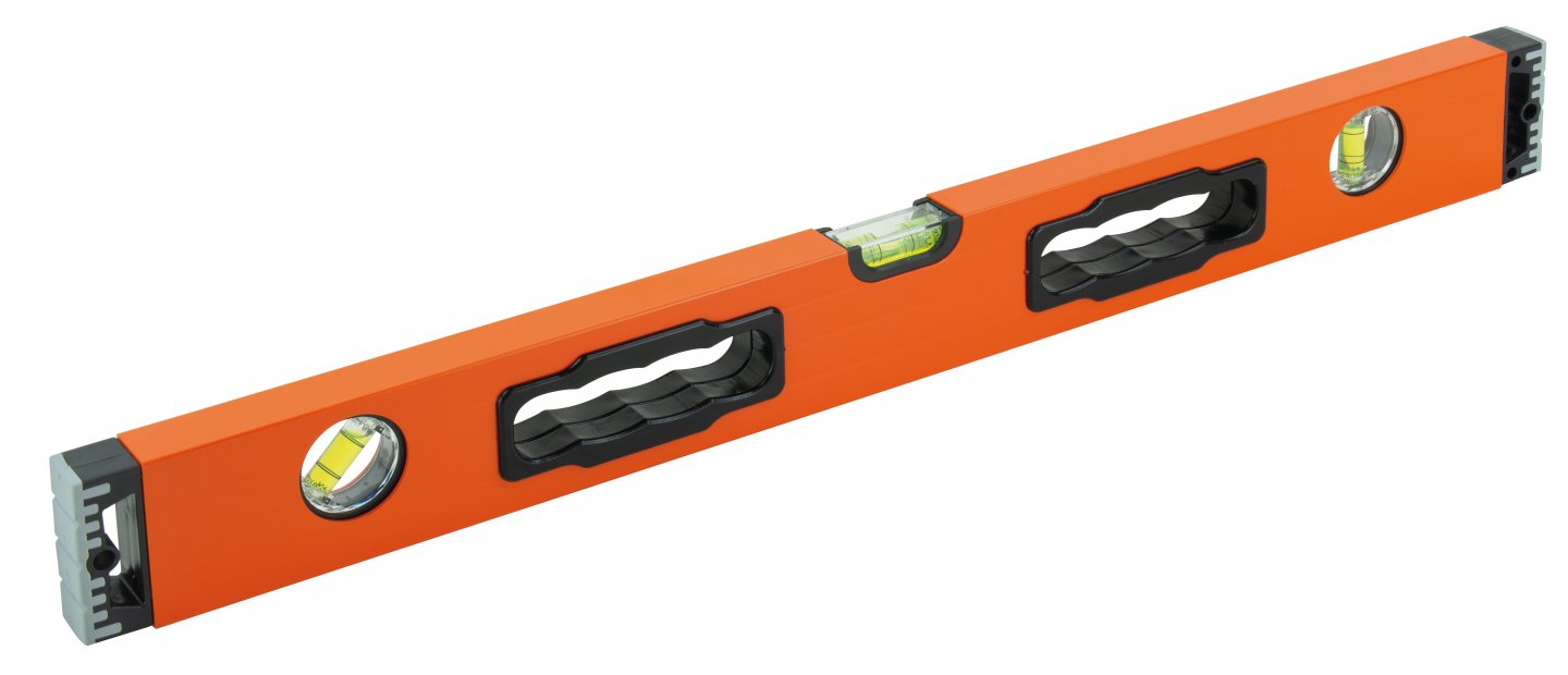Aluminium profile level with handle