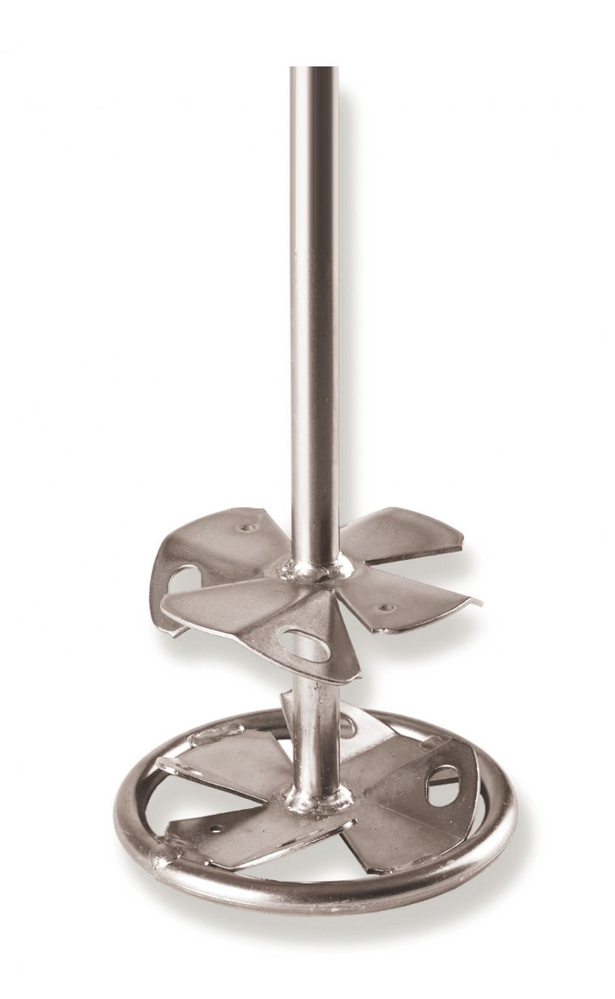 Discs mixing paddle for glues