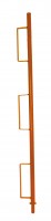 Metal railing rod