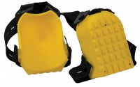Reinforced polyurethane knee pads
