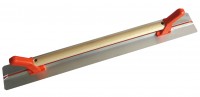 Straightening ruler with handle