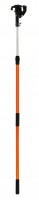 Telescopic handle for bimaterial ergolame