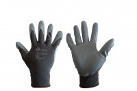 Protective gloves - polyamide with nitrile foam coating