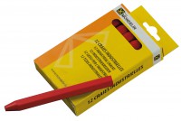 12 red chalk sticks