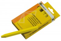 12 yellow chalk sticks