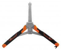 Reciprocating saw with retractable blade 03