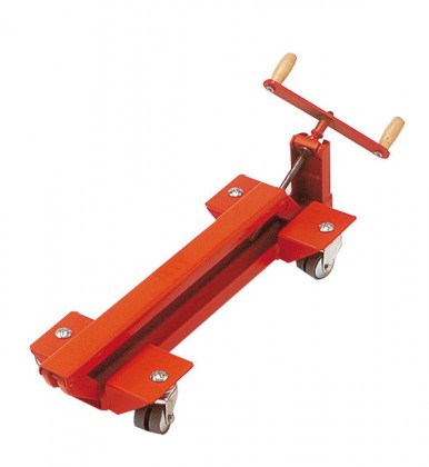 Furniture lifting skid with jack