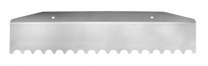 Half-round toothed blade