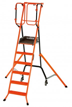 SECURED STEPLADDER GARDIA 140 CM