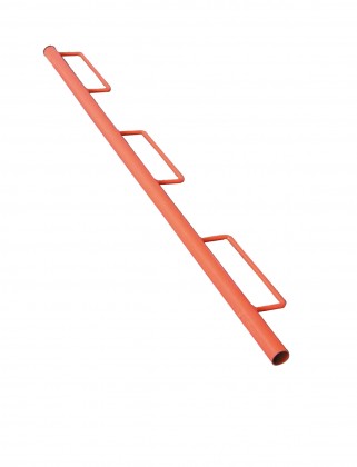 Metal rod universal guardrail