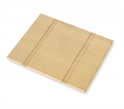 Spare tray for rectangular wooden float