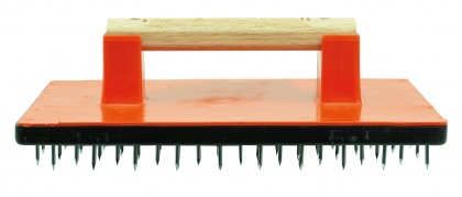 Spiked float - wooden handle