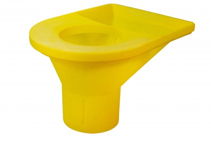 Rubble chute - reception funnel