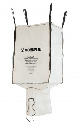 Non-reusable rubble bag
