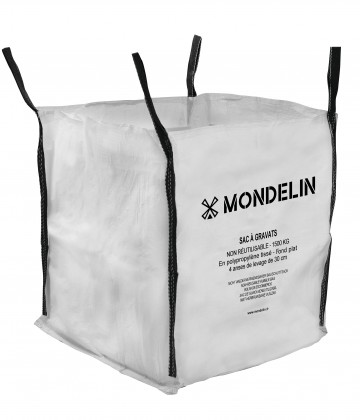 Non-reusable rubble bag