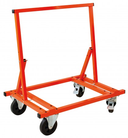 Plasterboard trolley with 4 wheels - 450kg