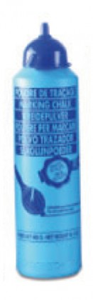 Blue long-lasting chalk line powder