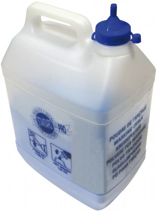 Blue chalk line powder