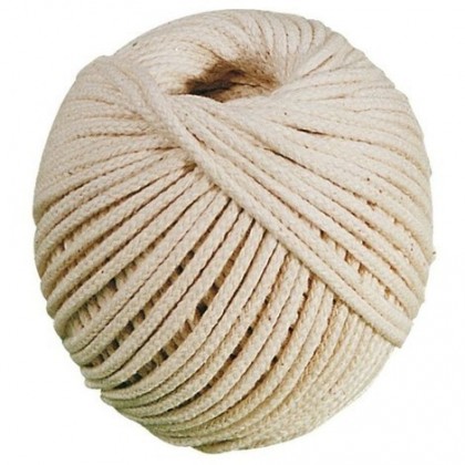 Braided cotton cord