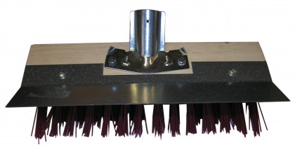 Red crynovil broom + scraper blade
