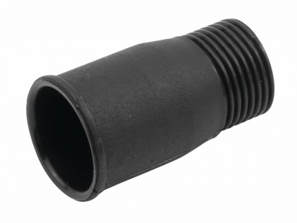 Screw-on pvc adapter