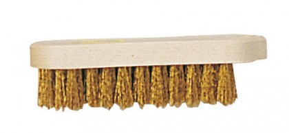 Steel brush - flexible brass