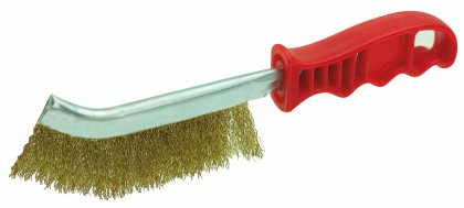 Convex steel brush