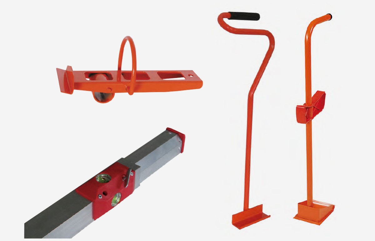 The creation of a range of tools for plasterers